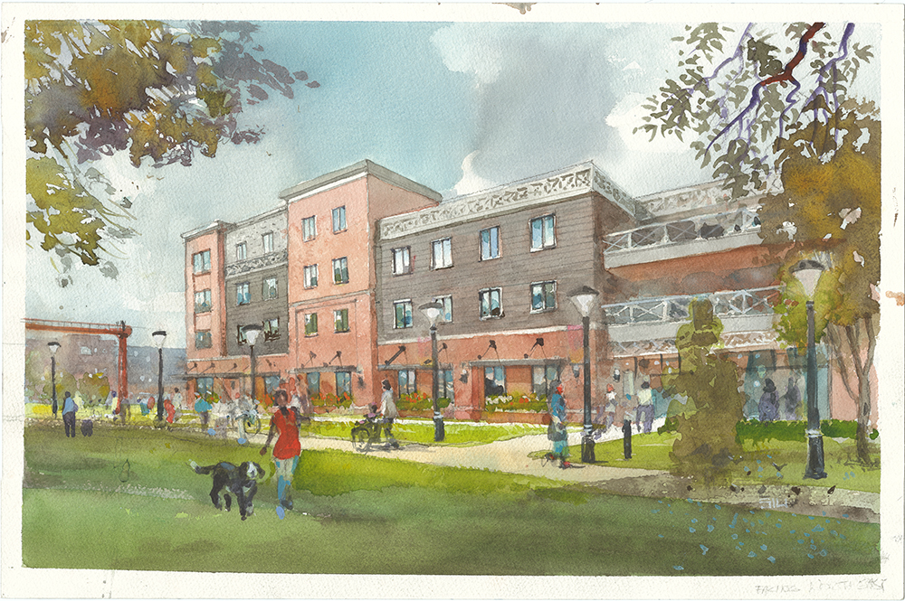 Building 409 Side View